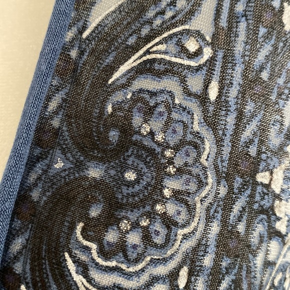 NWT Indigo Blue Dressy Wrap Perfect for Formal Occasions - Picture 6 of 10